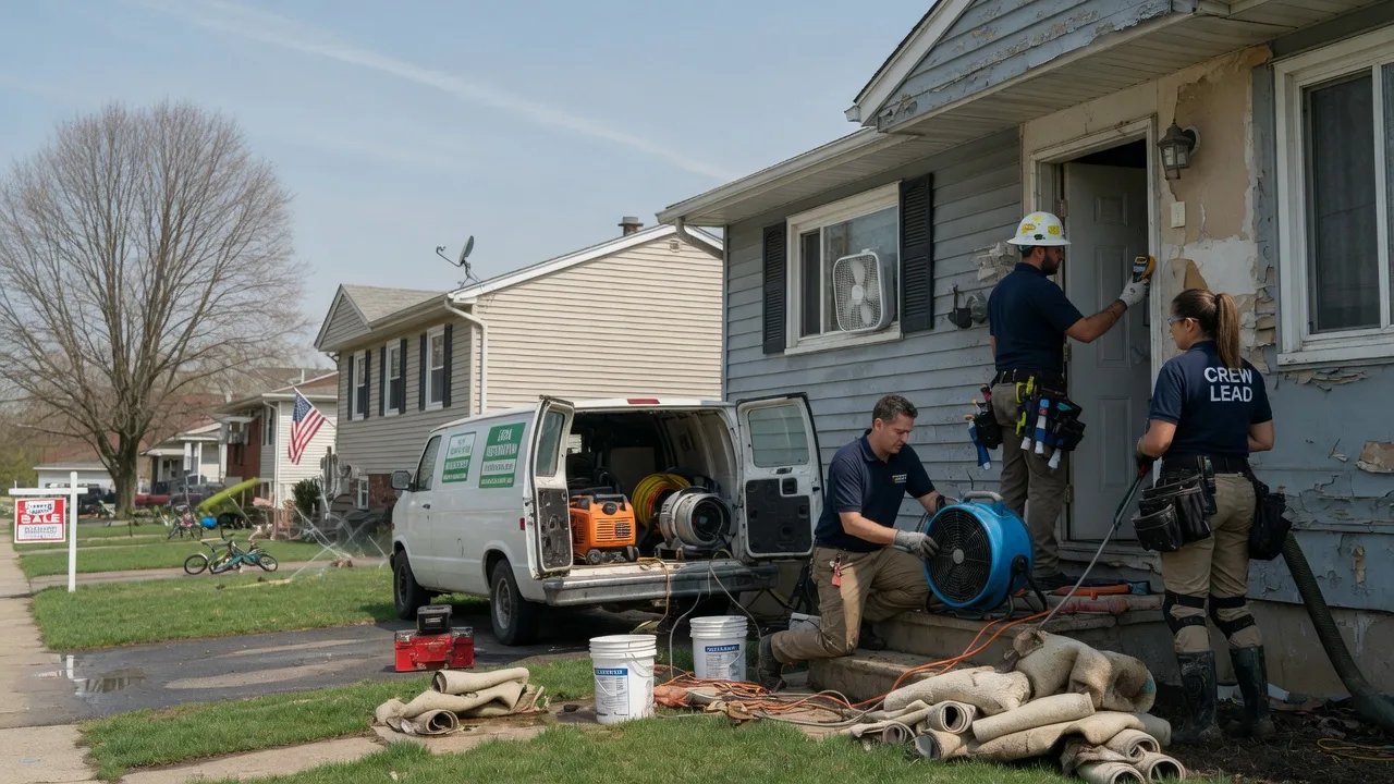 Flood Cleanup in Prairie Hill, TX near me