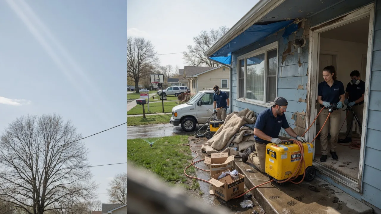 Basement Flood Cleanup in Prairie Hill, TX near me